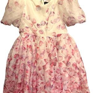 Bardot Floral Pink Kids Dress